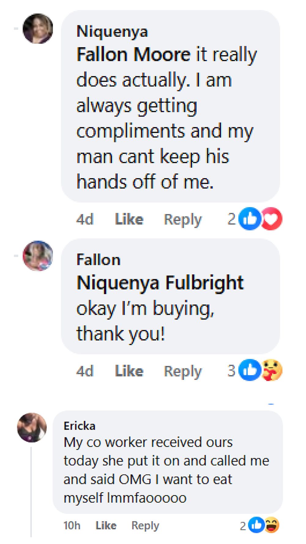 Customer conversation screenshot 7